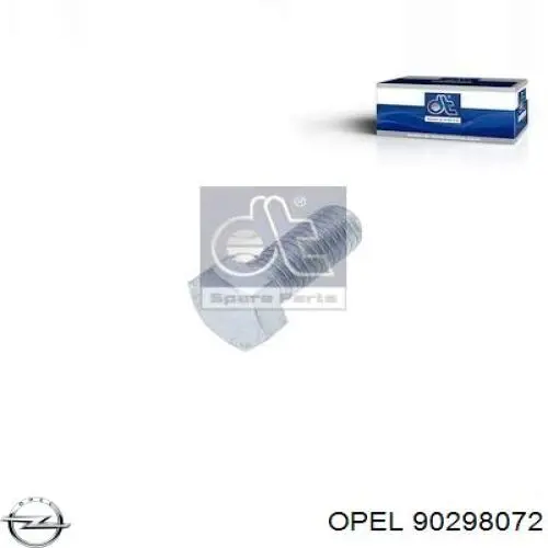 Compre 2000305 Opel Parafuso do sistema de escape (do silenciador)