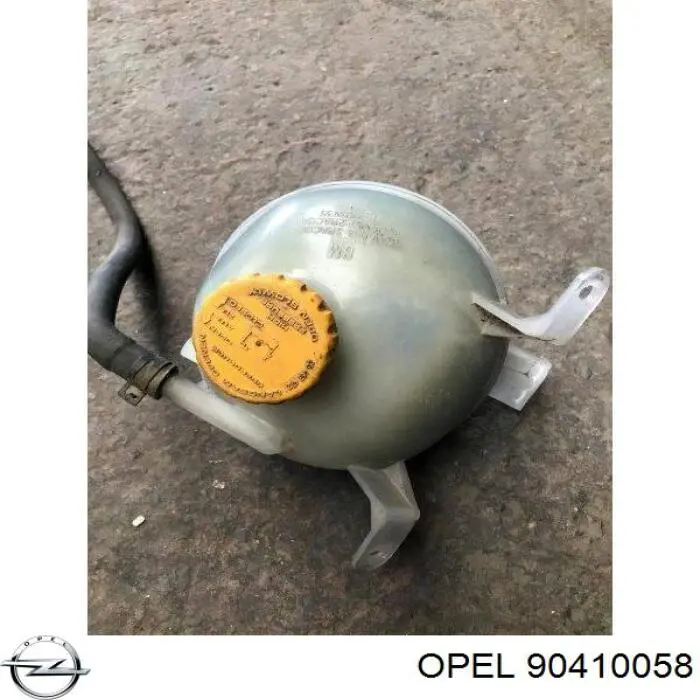 Tanque de expansão do sistema de esfriamento Opel 90410058