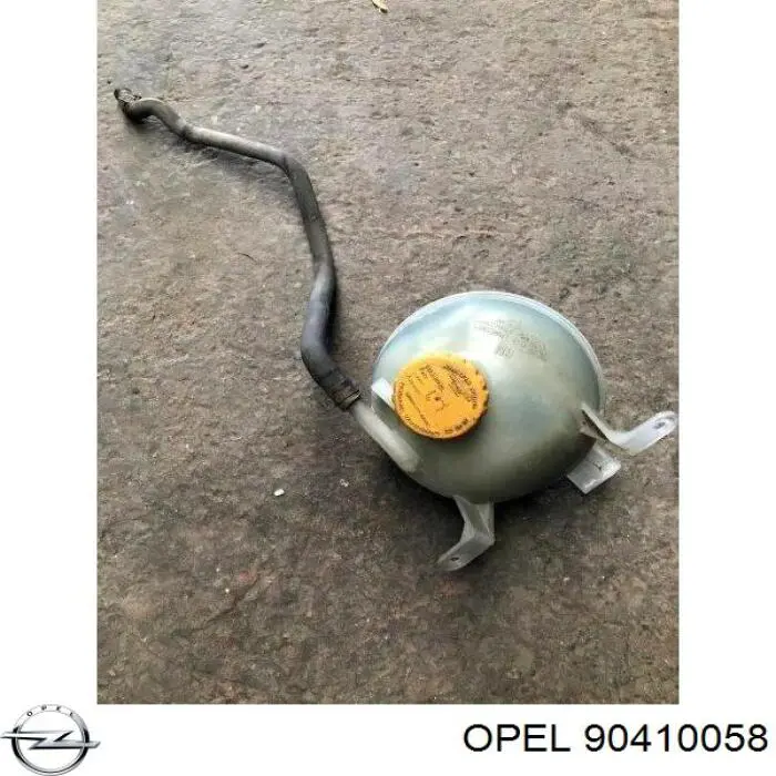 90410058 Opel Tanque de expansão do sistema de esfriamento