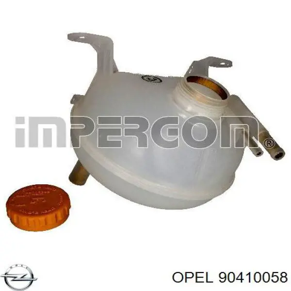 Compre 90410058 Opel Tanque de expansão do sistema de esfriamento