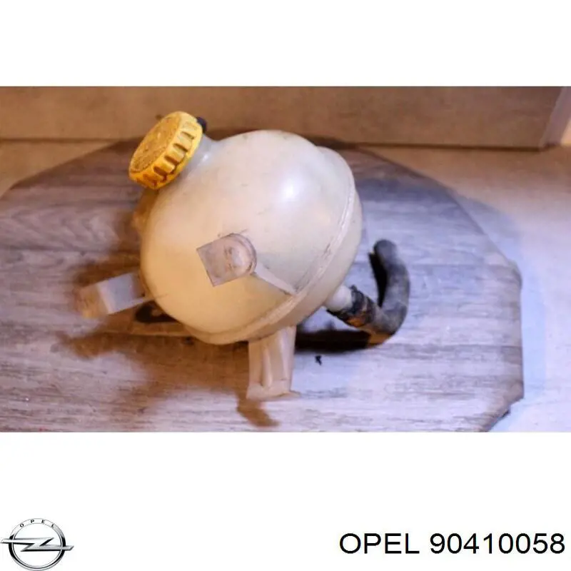 90410058 Opel Tanque de expansão do sistema de esfriamento