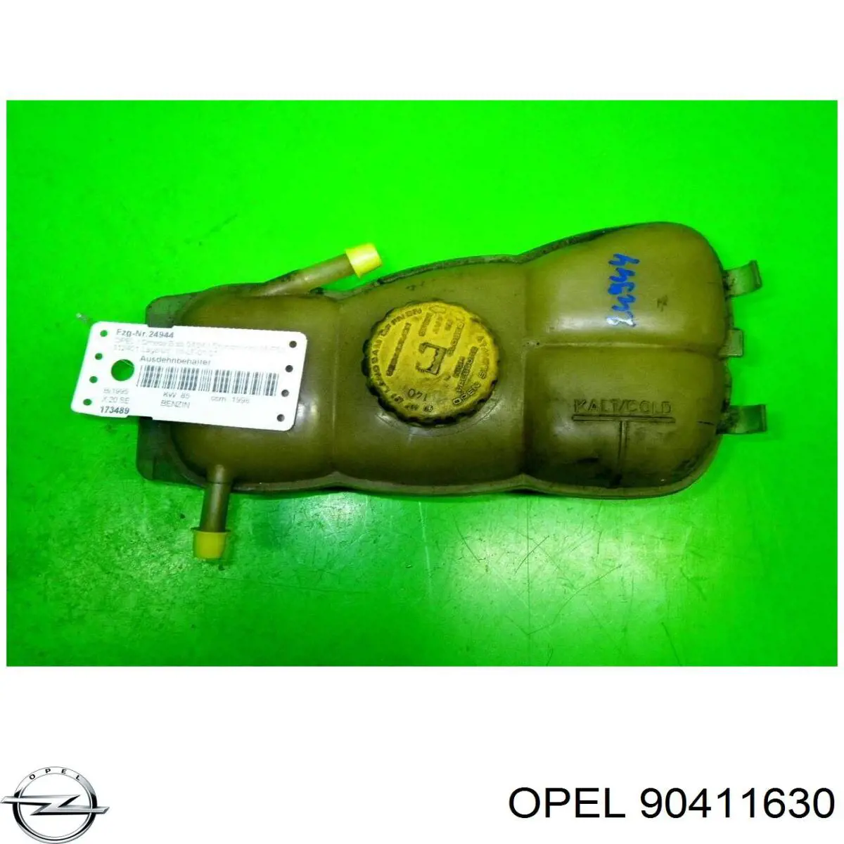 90411630 Opel Tanque de expansão do sistema de esfriamento