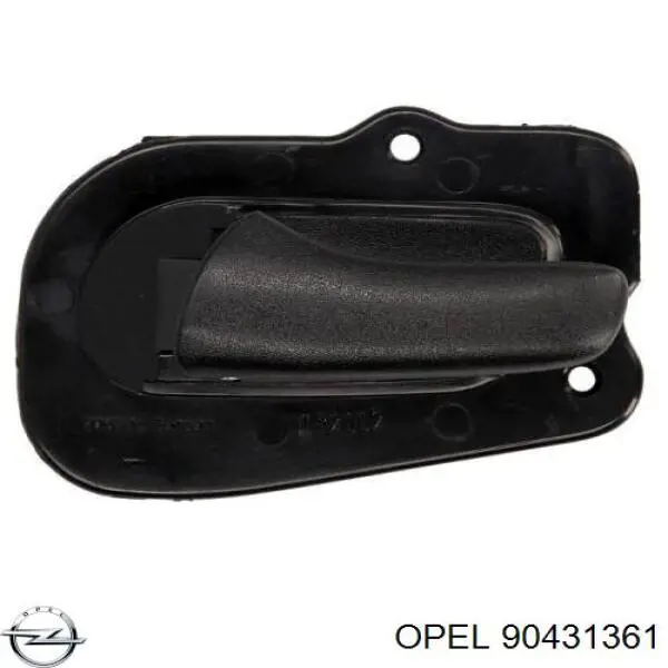 Maçaneta interna esquerda da porta dianteira Opel 90431361 preço, a partir de 8,09 USD