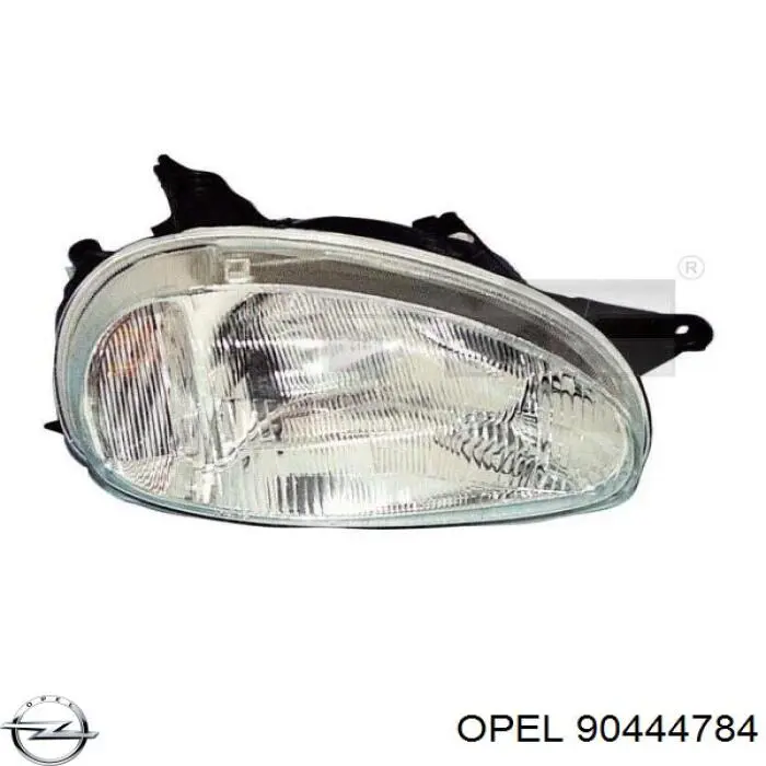 90444784 Opel Luz esquerda
