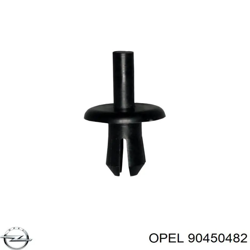 Cápsula (prendedor) de fixação do forro do pára-choque do pára-lama dianteiro Opel 90450482 preço, a partir de 0,23 USD
