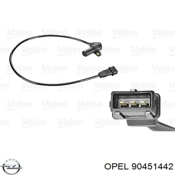 Sensor de posição (de revoluções) de cambota Opel 90451442 preço, a partir de 35,82 USD