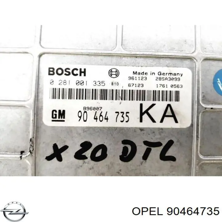  Opel 90464735