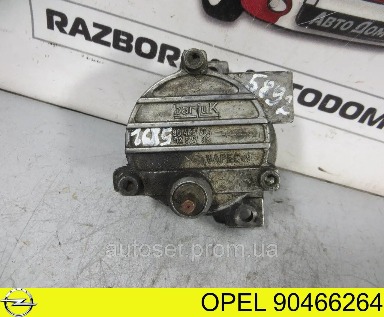 Bomba a vácuo Opel Kadett E 35, 36, 45, 46
