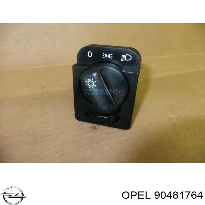 Comutador das luzes no "painel de instrumentos" Opel 90481764 preço, a partir de 37,21 USD