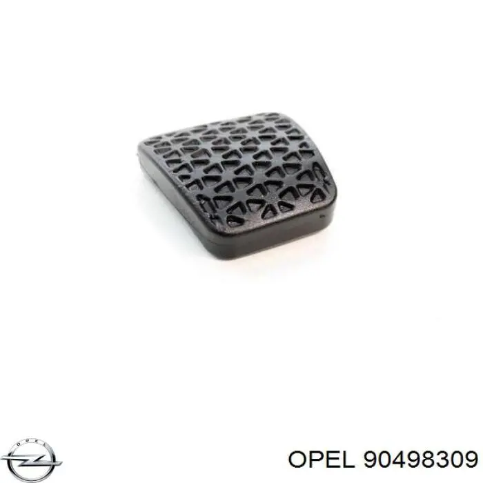 0560775 General Motors Placa sobreposta de pedal do freio