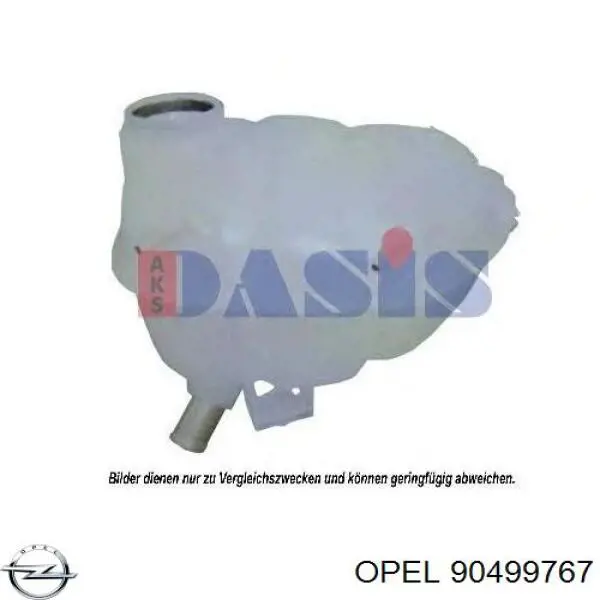 Compre 90499767 General Motors Tanque de expansão do sistema de esfriamento