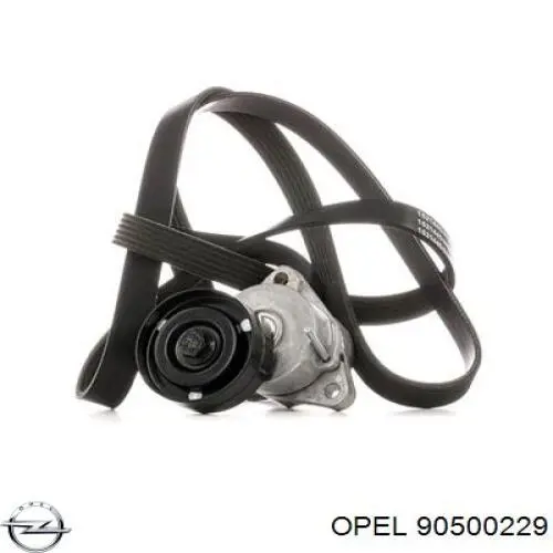 Compre 90500229 Opel Reguladora de tensão da correia de transmissão