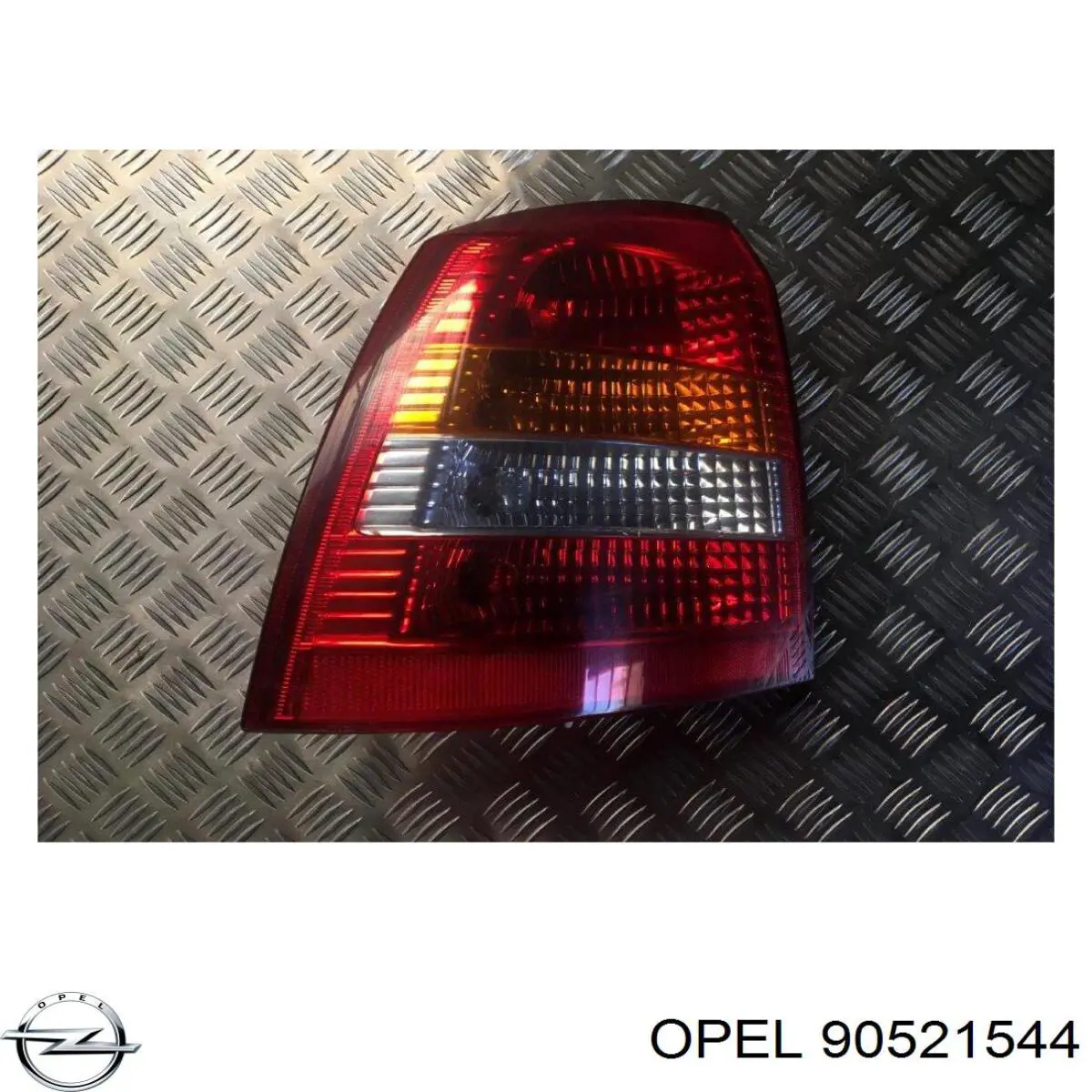 90521544 Opel Lanterna traseira direita