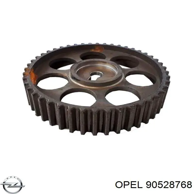 90528768 Opel Engrenagem de cadeia de roda dentada da árvore distribuidora de admissão de motor