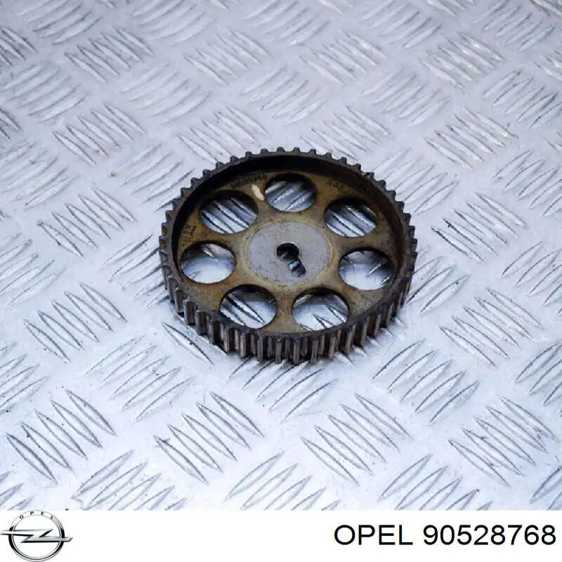 Compre 90528768 Opel Engrenagem de cadeia de roda dentada da árvore distribuidora de admissão de motor