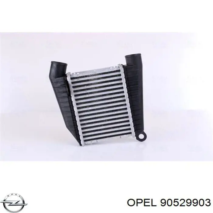90529903 Opel Radiador de intercooler