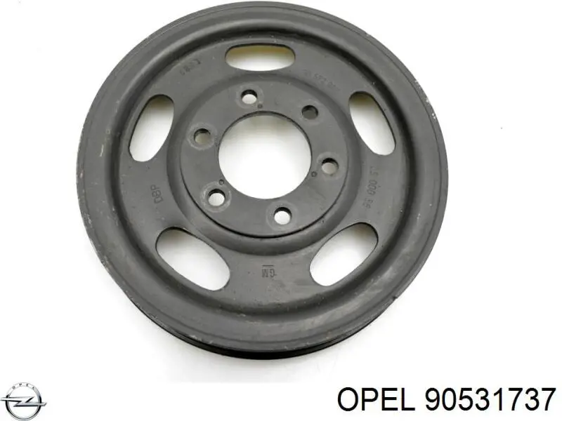 Compre 90531737 Opel Polia da bomba de água