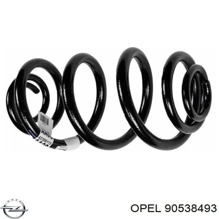 Compre 423965 Opel Grade de proteção da mola traseira