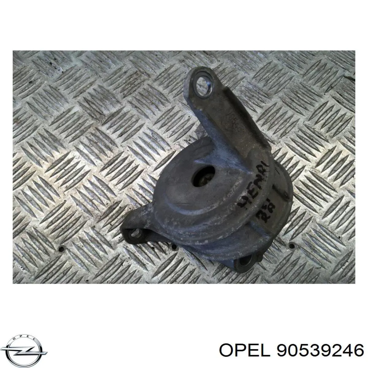 Coxim (suporte) dianteiro de motor 5684055 General Motors