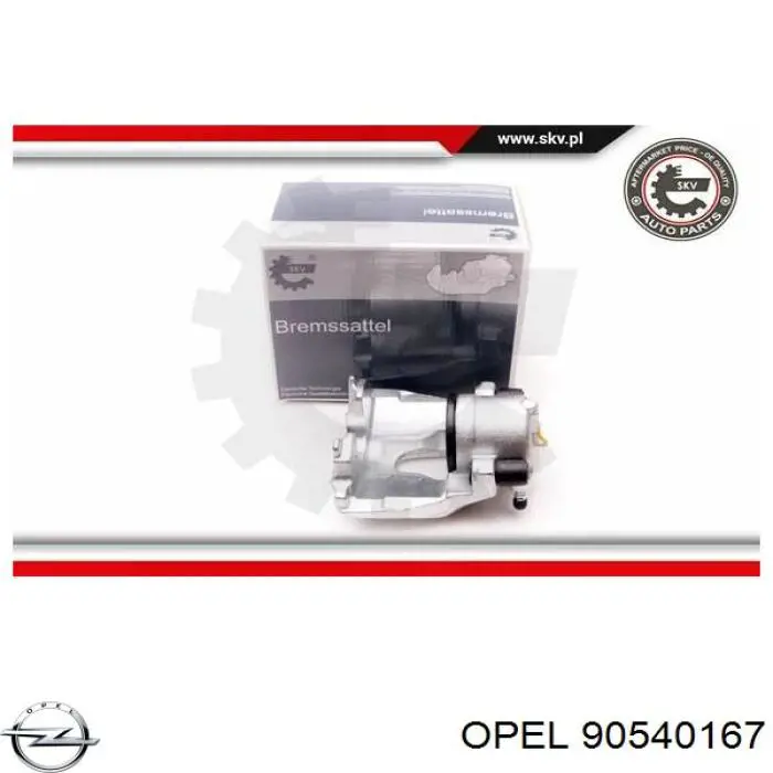 Suporte do freio traseiro direito Opel 90540167 preço, a partir de 61,88 USD