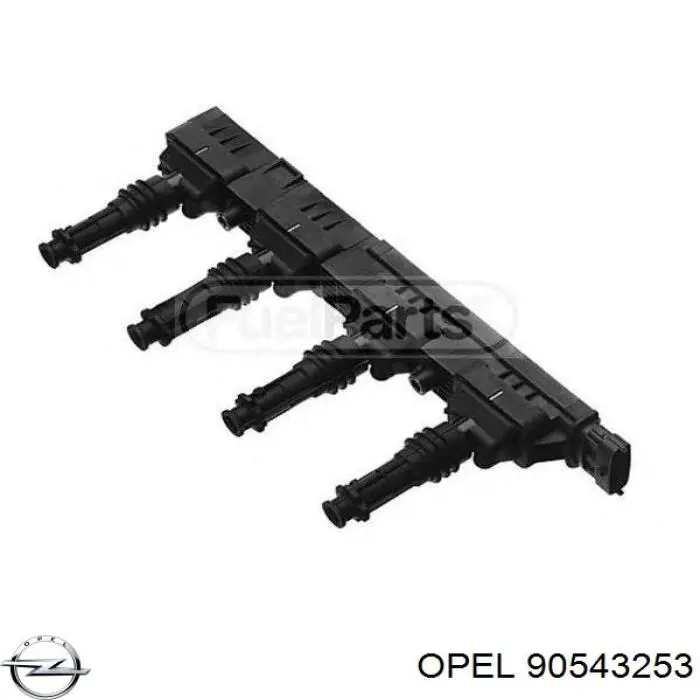 90543253 Opel Bobina de ignição