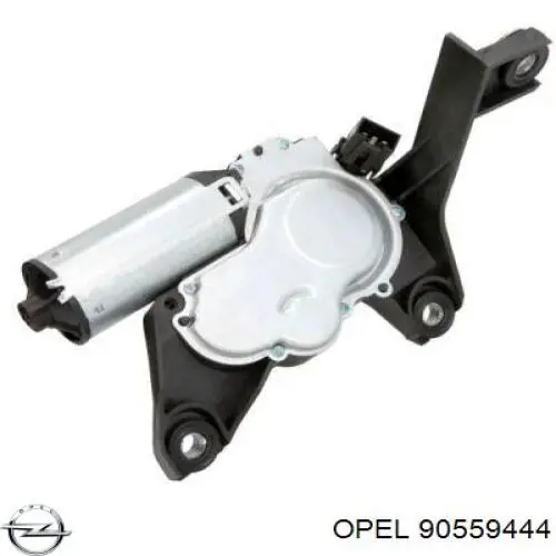 90559444 Opel Motor de limpador pára-brisas de vidro traseiro