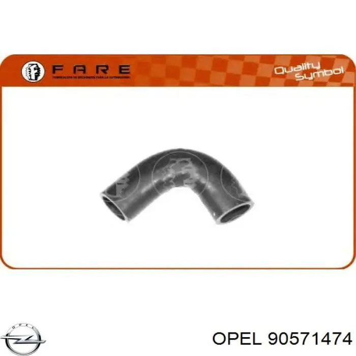 Compre 90571474 Opel Cano derivado de ventilação de cárter (de separador de óleo)