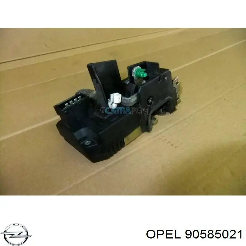 Fecho da porta dianteira esquerda 90585021 Opel