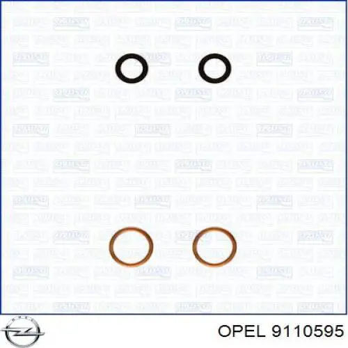Vedante de mangueira de fornecimento de óleo de turbina Opel 9110595 preço, a partir de 4,07 USD