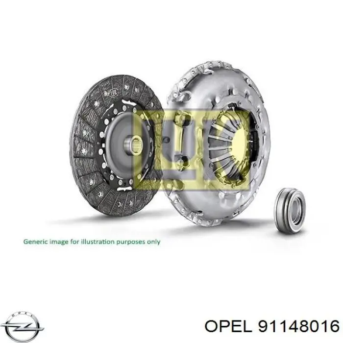  Cesta de embraiagem Opel Frontera B SUV (6B) (1998 - 2003) B