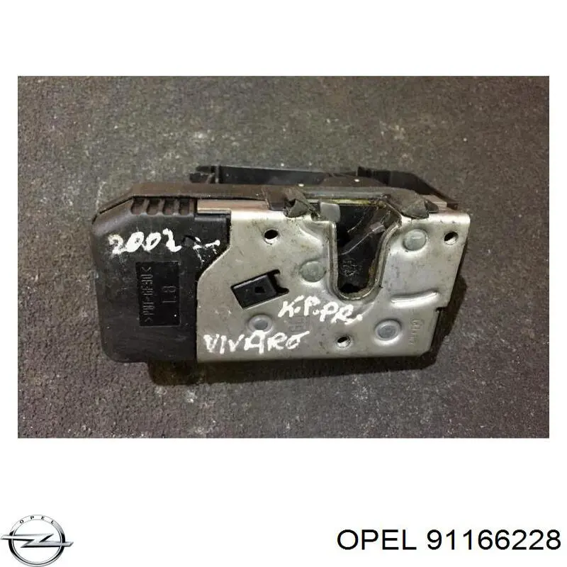 Fecho da porta dianteira esquerda Opel Vivaro A F7