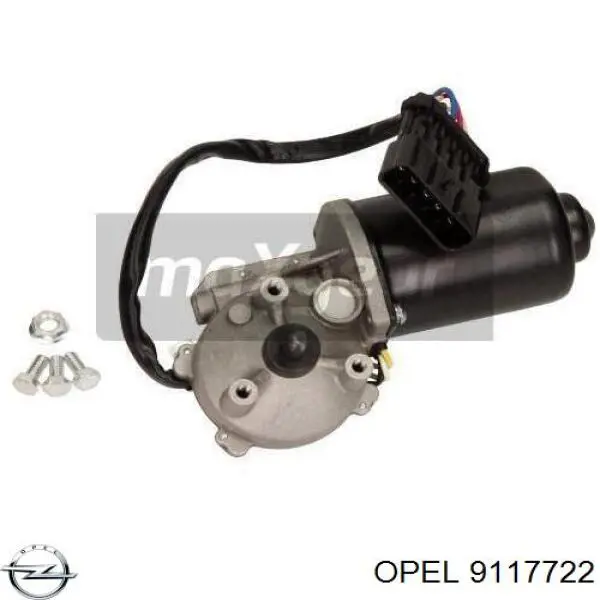 Compre 9117722 Opel Motor de limpador pára-brisas do pára-brisas