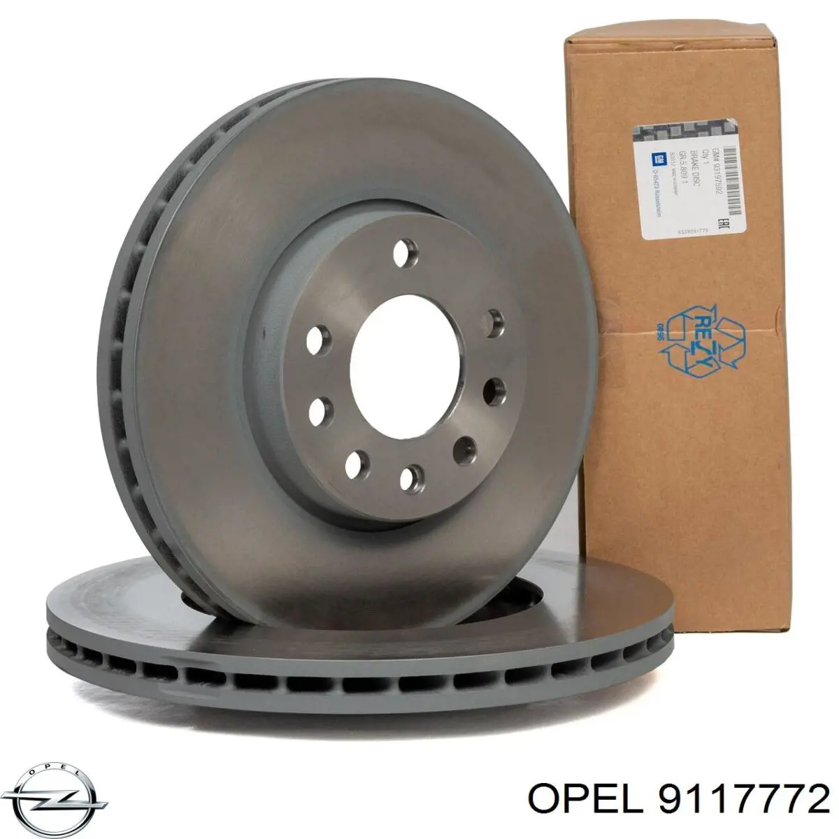 Compre 9117772 Opel Disco do freio traseiro