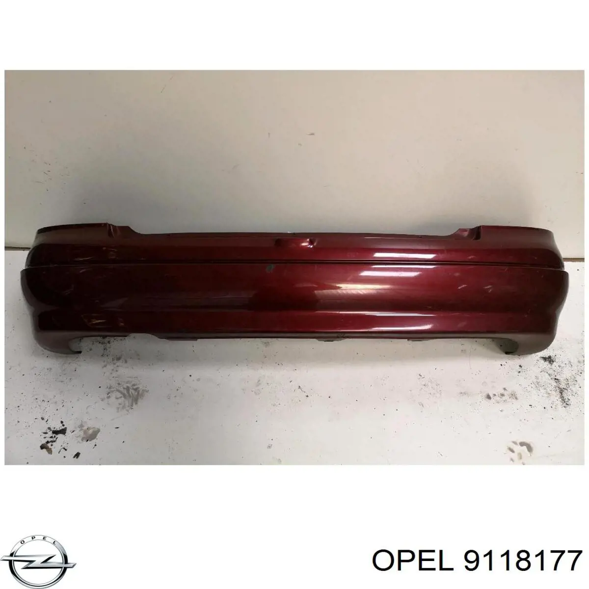 9118177 Opel Pára-choque traseiro
