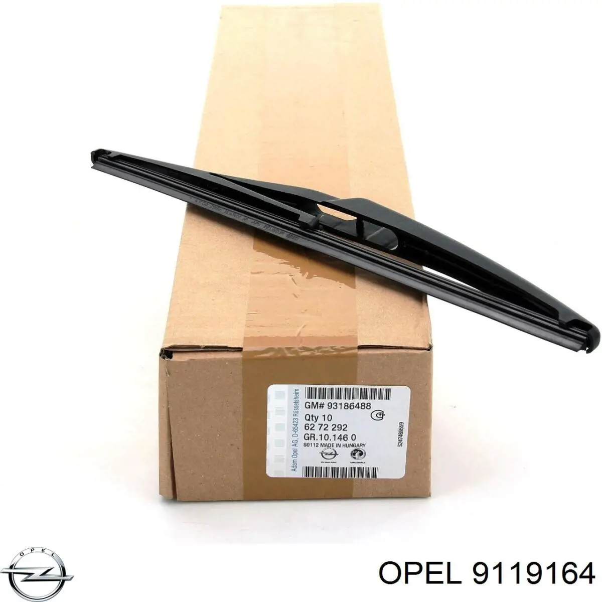 9119164 Opel Válvula de forno (de aquecedor)