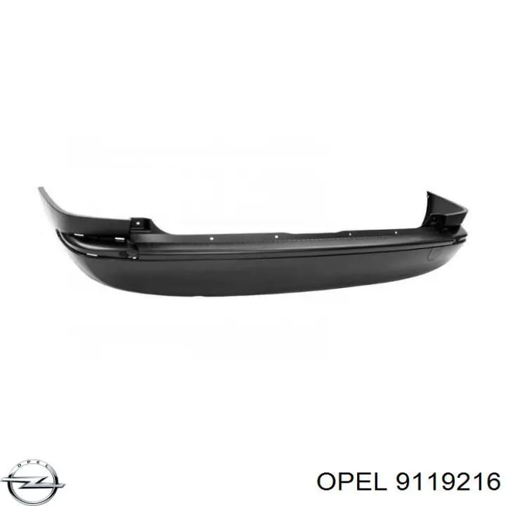 9119216 Opel Pára-choque traseiro