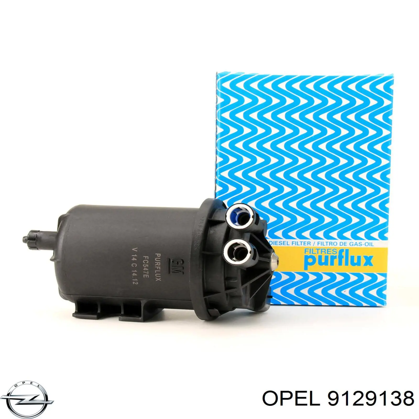 Filtro de combustível Opel 9129138 preço, a partir de 6,90 USD