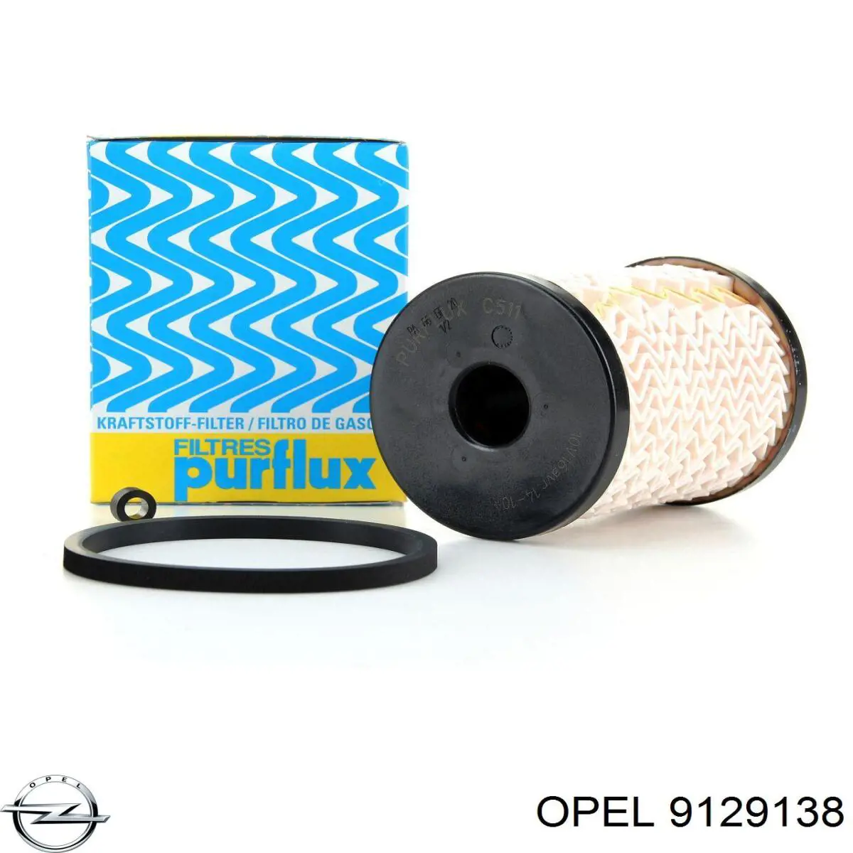 Compre 9129138 Opel Filtro de combustível