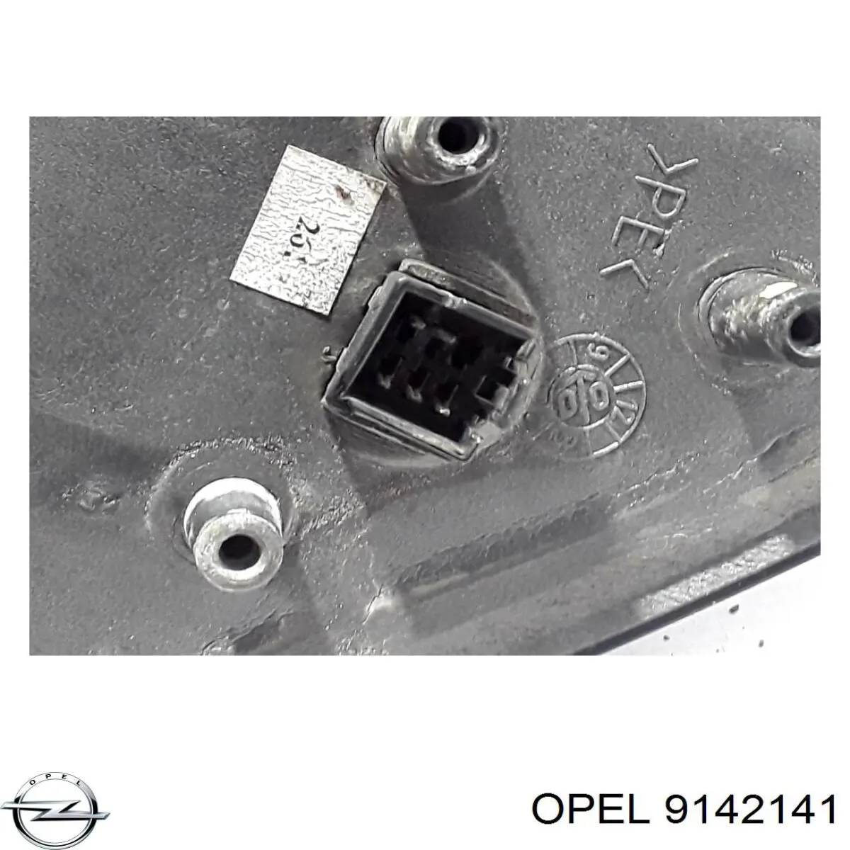 Espelho de retrovisão esquerdo 9142141 Opel