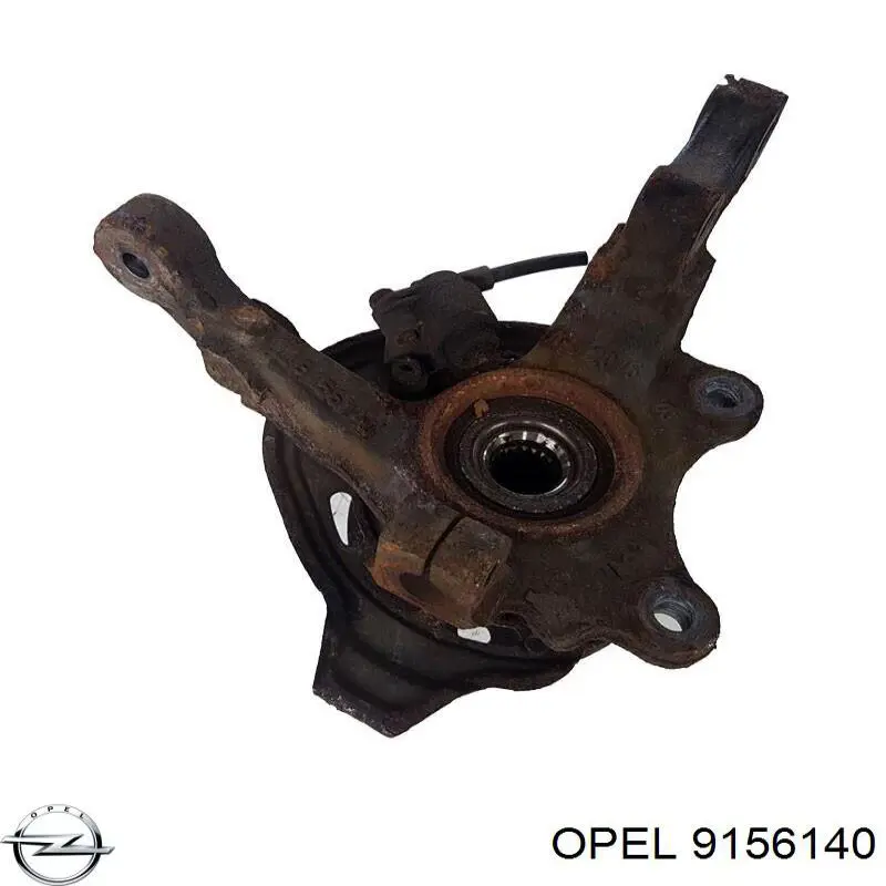9156140 Opel Pino moente (extremidade do eixo) dianteiro esquerdo
