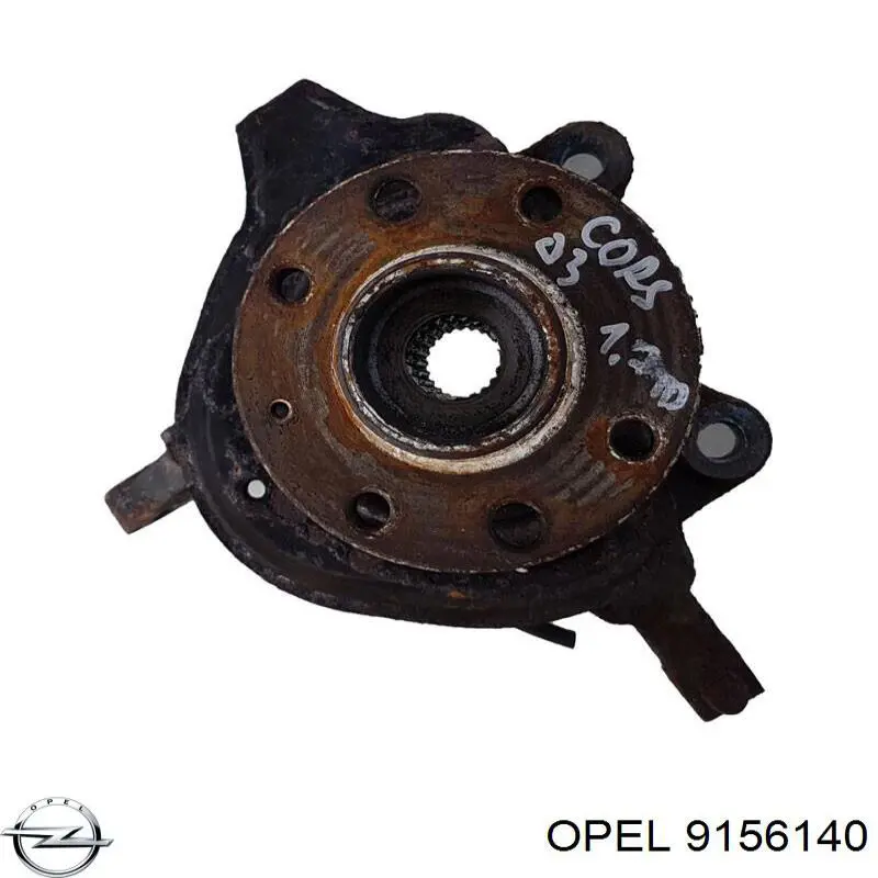 Compre 9156140 Opel Pino moente (extremidade do eixo) dianteiro esquerdo