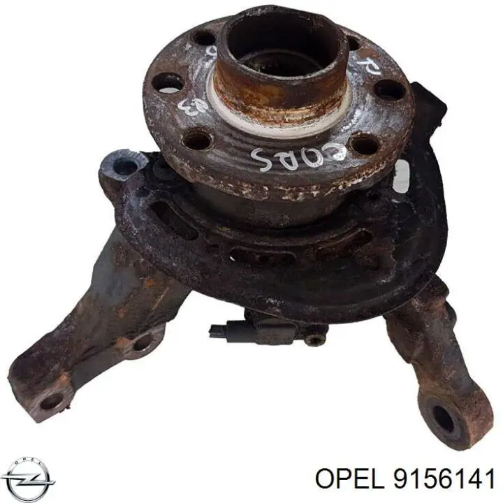 Pino moente (extremidade do eixo) dianteiro direito Opel 308039 preço, a partir de 61,29 USD