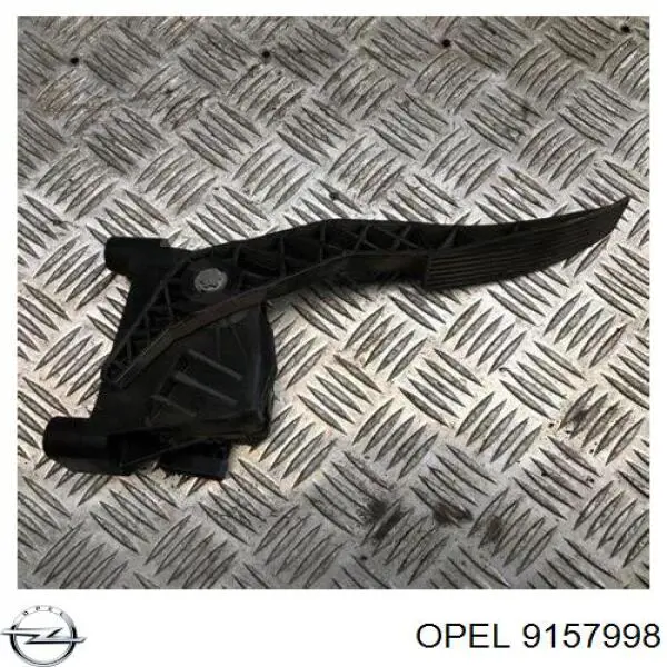 9157998 Opel Pedal de gás (de acelerador)