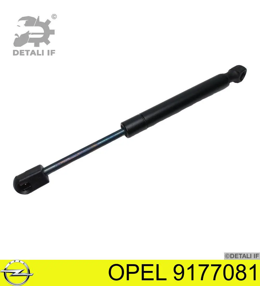 Compre 9177081 Opel Amortecedor de tampa de porta-malas (de 3ª/5ª porta traseira)