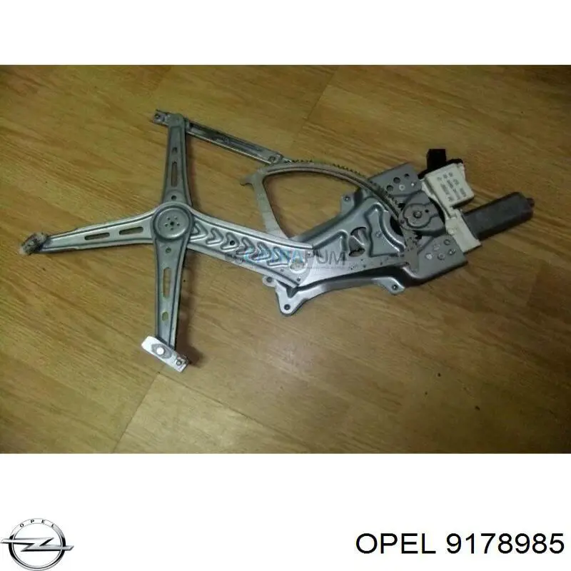 Mecanismo de acionamento de vidro da porta dianteira esquerda para Opel Vectra C 