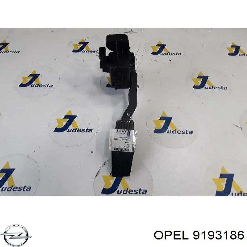Compre 9193186 Opel Pedal de gás (de acelerador)