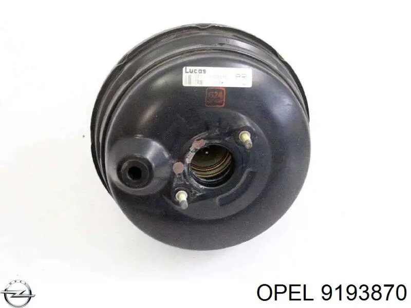 Reforçador dos freios a vácuo Opel Omega B 21, 22, 23