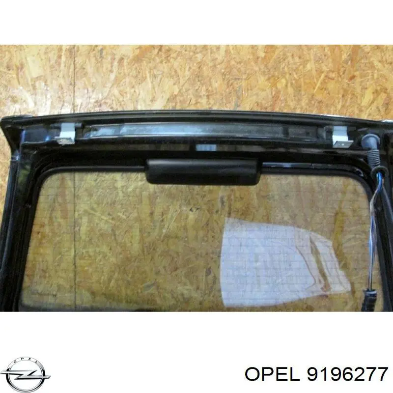 Compre 126281 Opel Porta traseira (3ª/5ª porta-malas (tampa de alcapão)