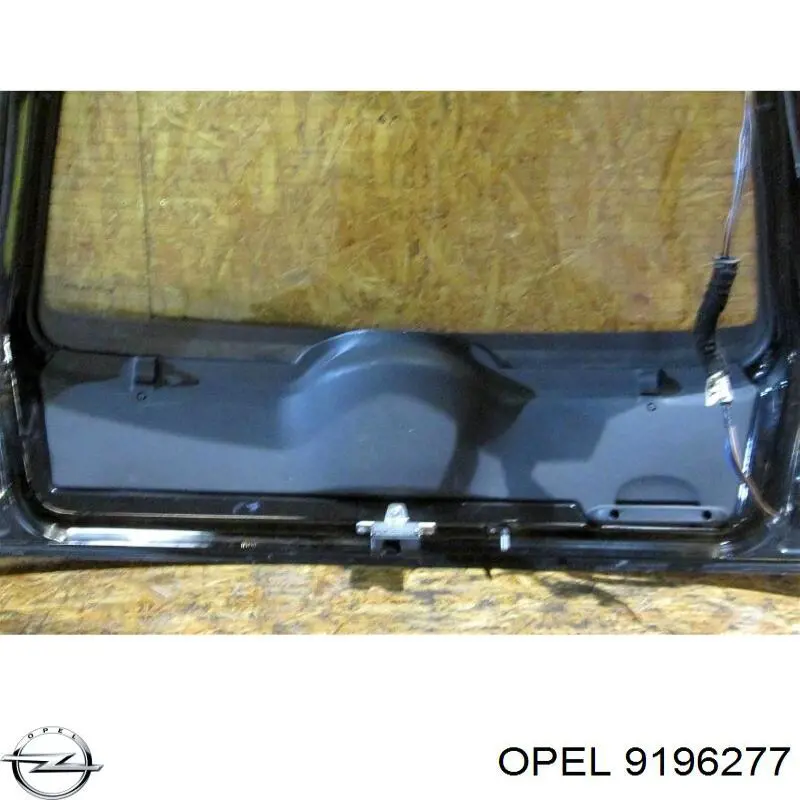 Porta traseira (3ª/5ª porta-malas (tampa de alcapão) Opel 126281 preço, a partir de 216,23 USD