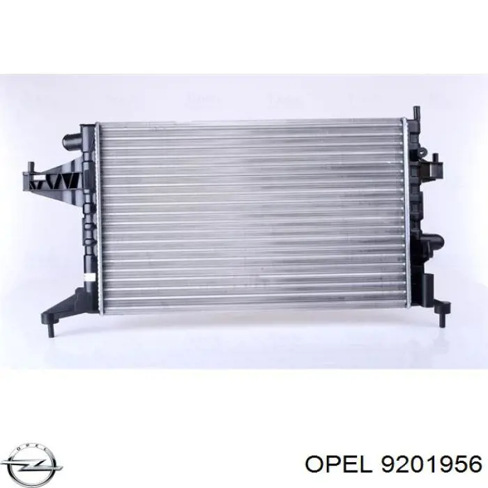 Compre 9201956 Opel Radiador de esfriamento de motor